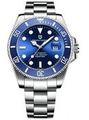 Relógio masculino PAGANI DESIGN automático vidro de safira MASCULINO - Corta V Mart