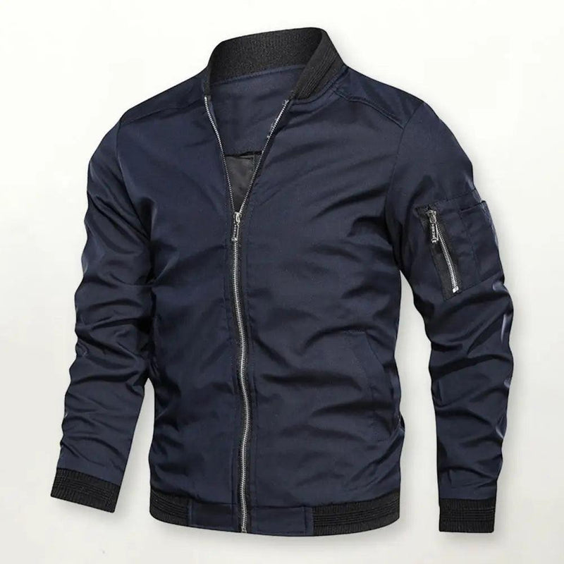 Jaqueta masculina Bomber Preta - Corta Vento - Corta V Mart