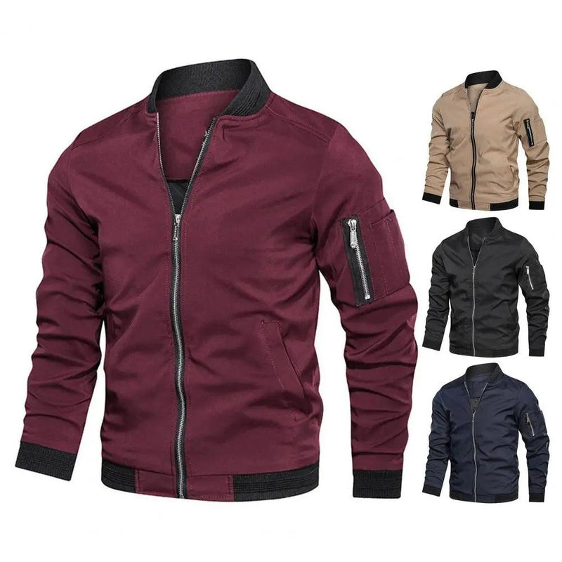 Jaqueta masculina Bomber Preta - Corta Vento - Corta V Mart