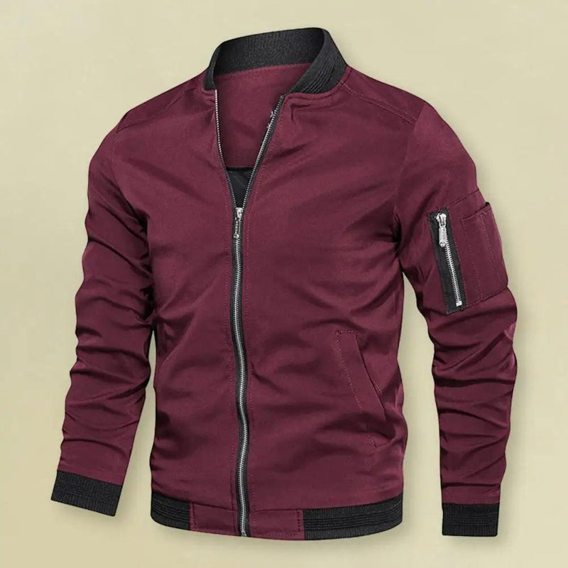 Jaqueta masculina Bomber Preta - Corta Vento - Corta V Mart