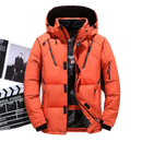 Casaco Americano térmico masculino com capuz grosso